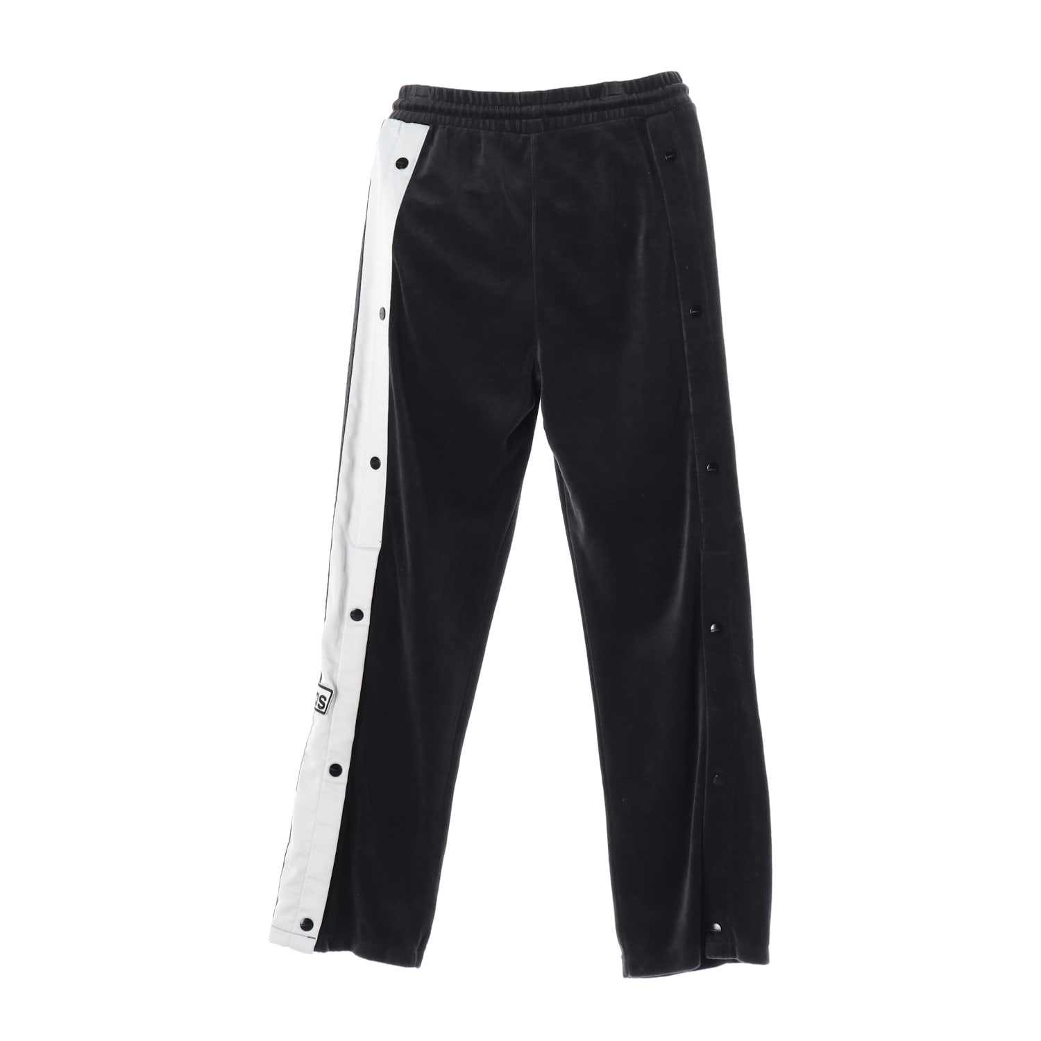 아디다스 22FW 오리지널 아디브레이크 벨루어 트레이닝 팬츠 블랙 이미지 2