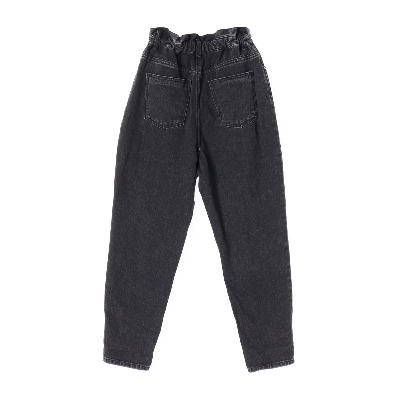 (새상품) 바이탈싸인 하이웨이스트 페이퍼백 밴딩 코튼 데님팬츠 이미지 2