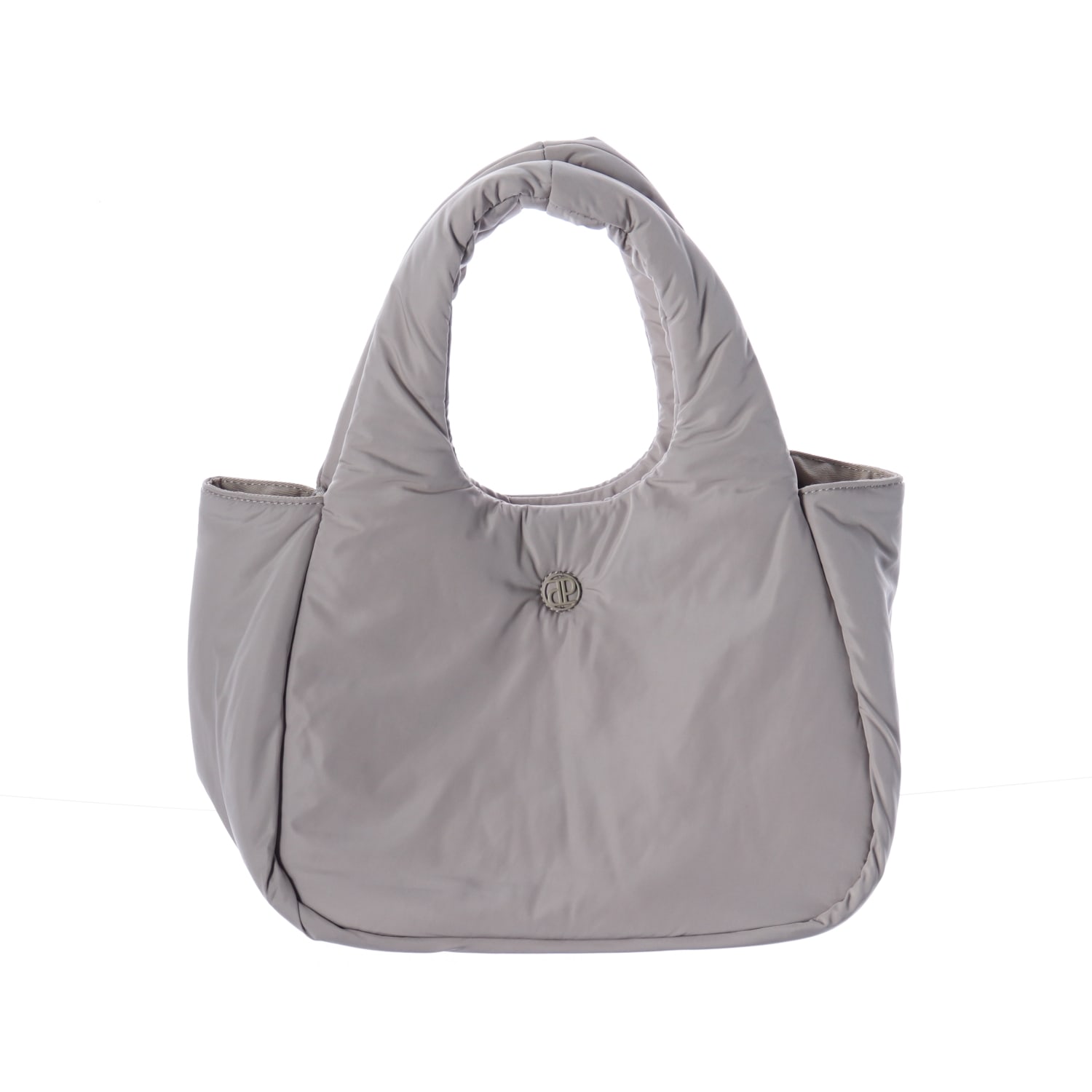 (새상품) 드파운드 23FW mono padded 모노 패디드 토트백 그레이 베이지 