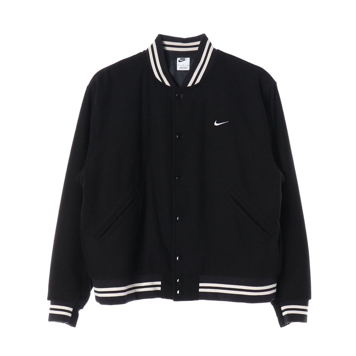 나이키 22FW 블랙 NSW 어센틱 바시티 자켓 울 재킷 블루종 점퍼 XL
 상세 이미지 1
