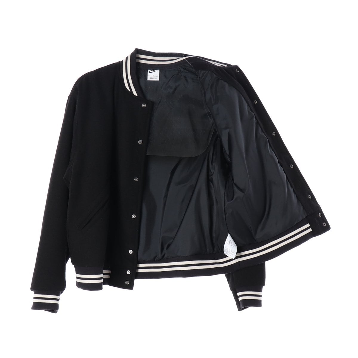 나이키 22FW 블랙 NSW 어센틱 바시티 자켓 울 재킷 블루종 점퍼 XL
 상세 이미지 2