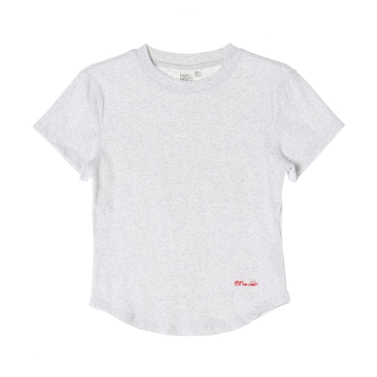 파르티멘토 PW 90S 반팔 티셔츠 멜란지 이미지 1