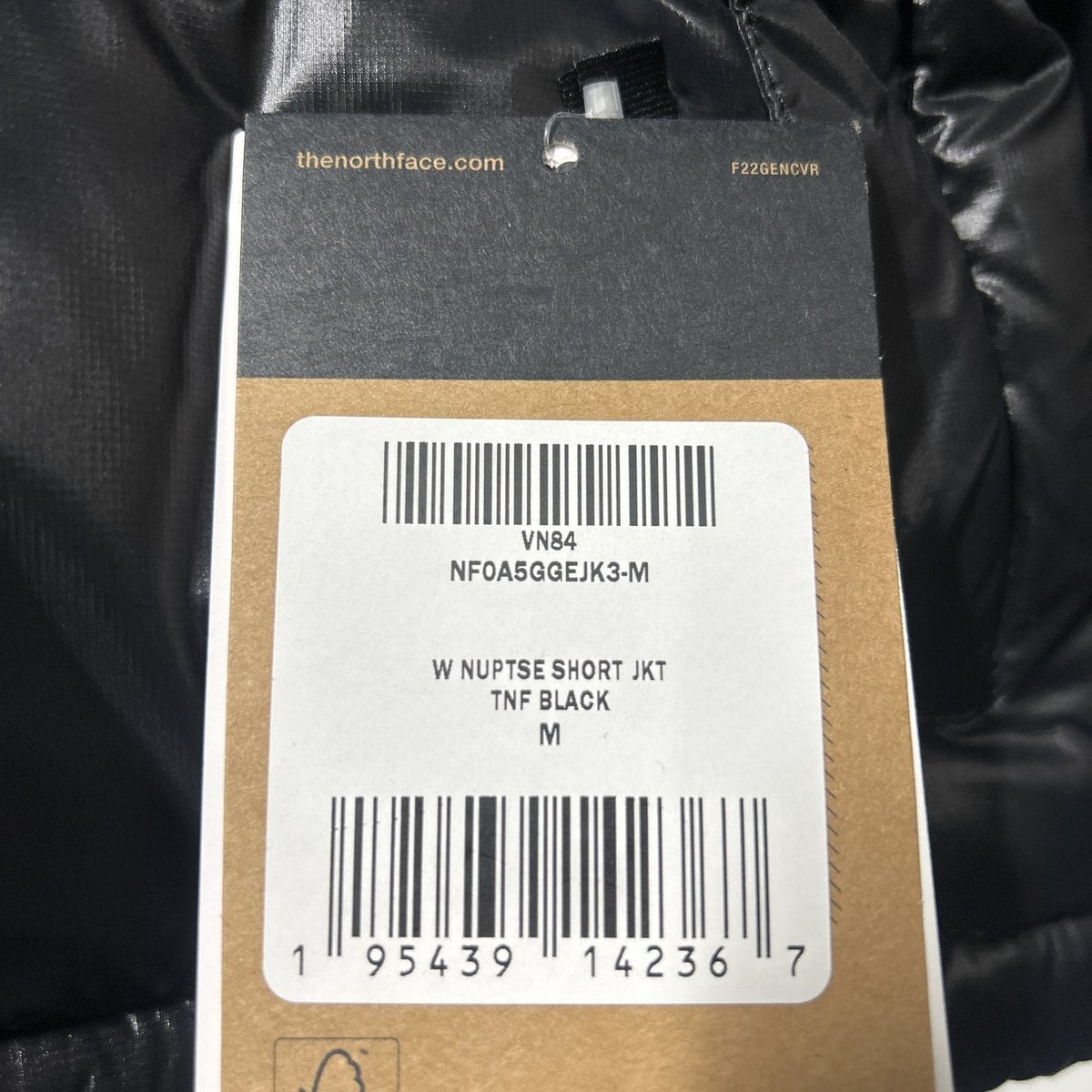 (새상품) 노스페이스 눕시 숏 자켓 TNF 블랙 M 상세 이미지 7