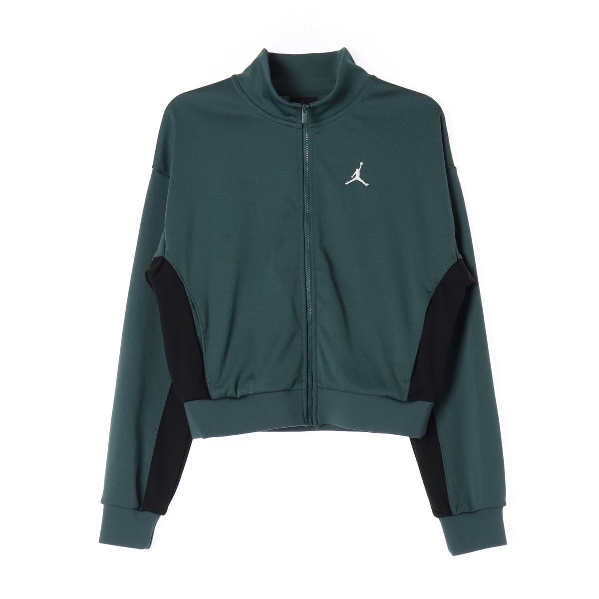 나이키 조던 24FW 니트 트랙탑 트레이닝 셋업 재킷 그린 이미지 1