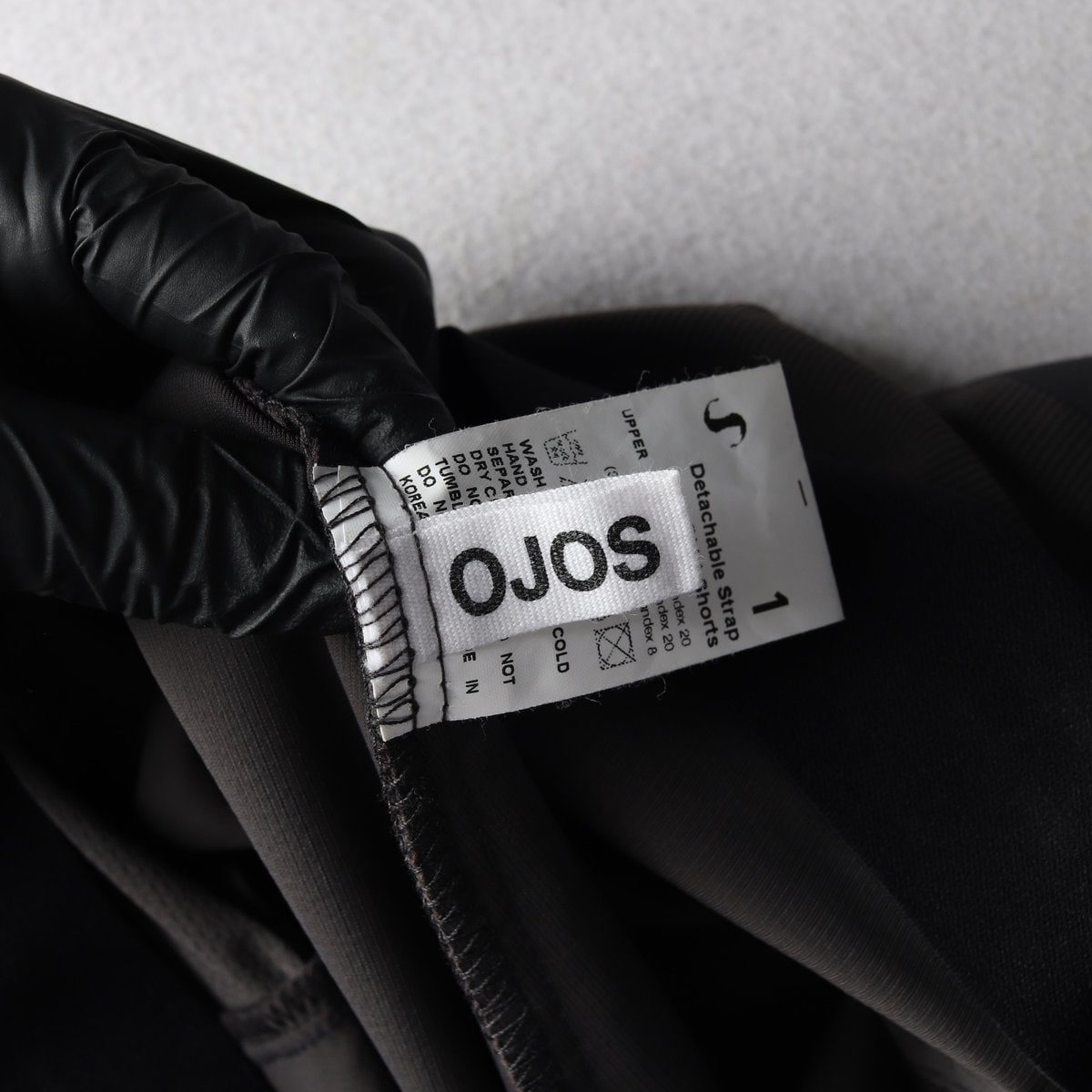 오호스 OJOS 디테처블 스트랩 스커트 쇼츠  이미지 3