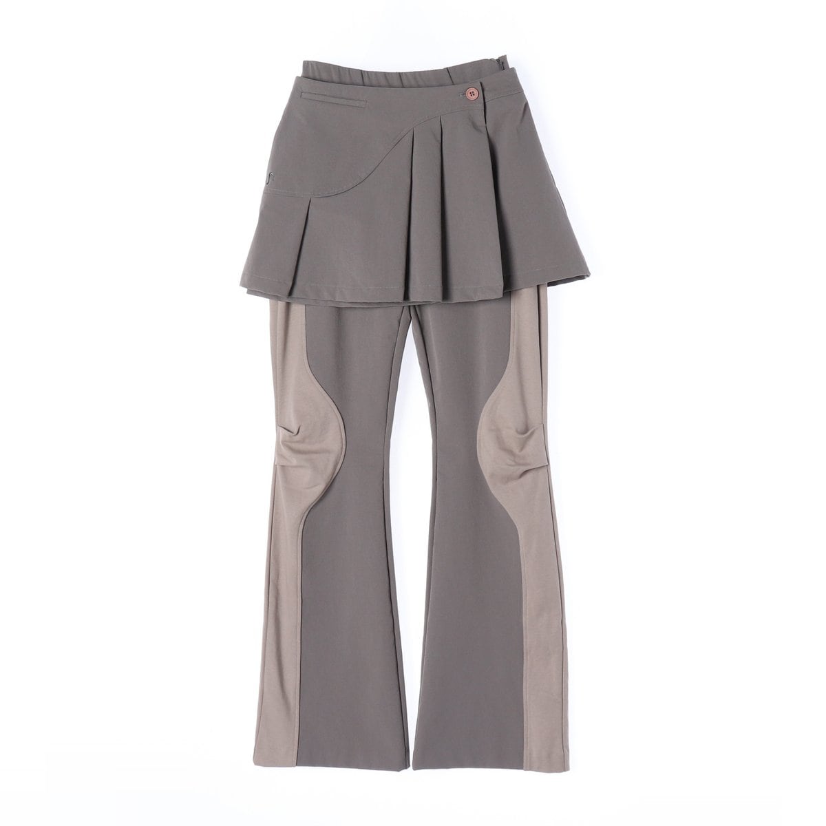 오호스 2-way Pleats Skirt Pants 플리츠 스커트 팬츠 세트 상세 이미지 1
